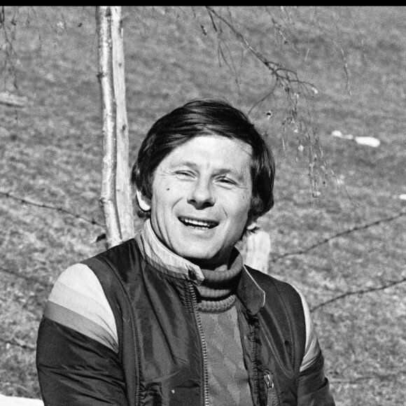Archives- Roman Polanski à Gstaad en 1976.