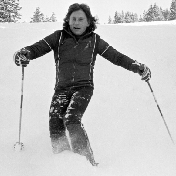 Archives- Roman Polanski à Gstaad en 1981.