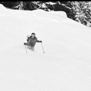 Archives- Roman Polanski à Gstaad en 1981.