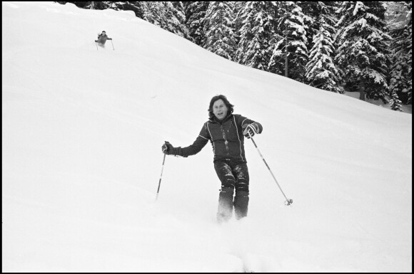 Archives- Roman Polanski à Gstaad en 1981.