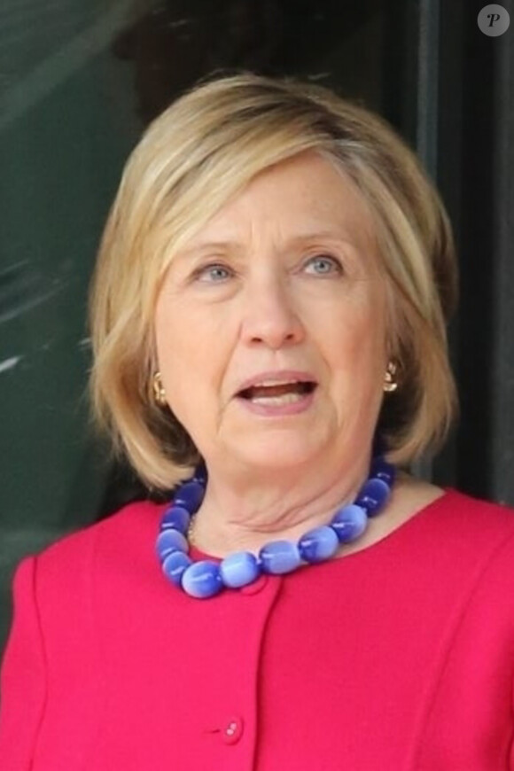Exclusif - Hillary Clinton est allée déjeuner à Park Ridge dans l'Illinois, le 11 octobre 2019.