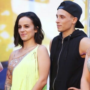 Alizée et son compagnon Grégoire Lyonnet - Spectacle "Danse avec les stars" lors du 55e Festival de Télévision de Monte-Carlo à Monaco, le 14 juin 2015.