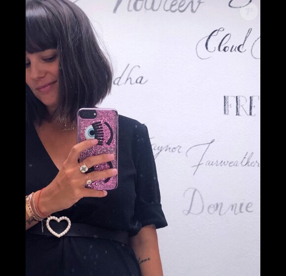 Alizée sur son compte Instagram. Le 5 septembre 2019.