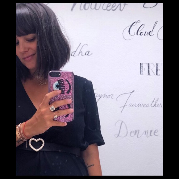 Alizée sur son compte Instagram. Le 5 septembre 2019.