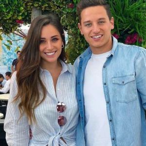 Florian Thauvin et Charlotte Pirroni sur Instagram le 8 mai 2018.