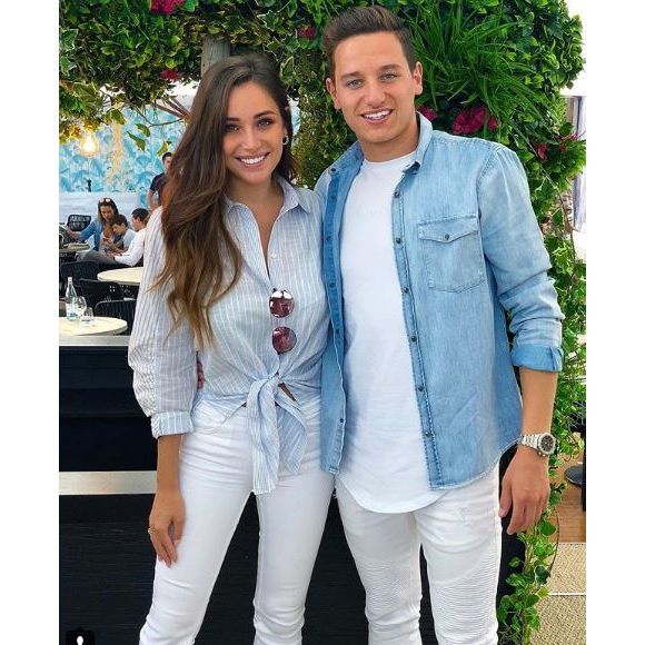 Florian Thauvin et Charlotte Pirroni sur Instagram le 8 mai 2018.