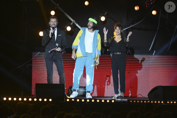 Exclusif - Jérôme Anthony, Coach Kress De Almeida et Erika Moulet - 13e édition du Concert pour la Tolérance 2019 à Agadir au Maroc, qui sera diffusé le 16 novembre 2019 sur W9. © Perusseau-Veeren / Bestimage