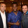 Exclusif - Yannis Chebbi, Black M (Alpha Diallo) et Bernard Montiel - Conférence lors de la 13e édition du Concert pour la Tolérance 2019 à Agadir au Maroc, qui sera diffusé le 16 novembre 2019 sur W9. © Perusseau-Veeren / Bestimage