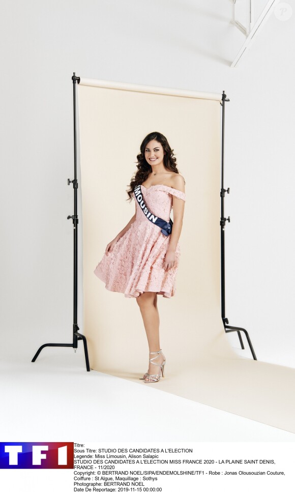 Miss Limousin : Alison Salapic, 22 ans, 1,72 m, actuellement infirmière.
