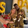 Paul Pogba sur Instagram, le 16 novembre 2019. Déclaration d'amour à sa compagne Maria pour son anniversaire, et premières photos de leur fils à visage découvert.