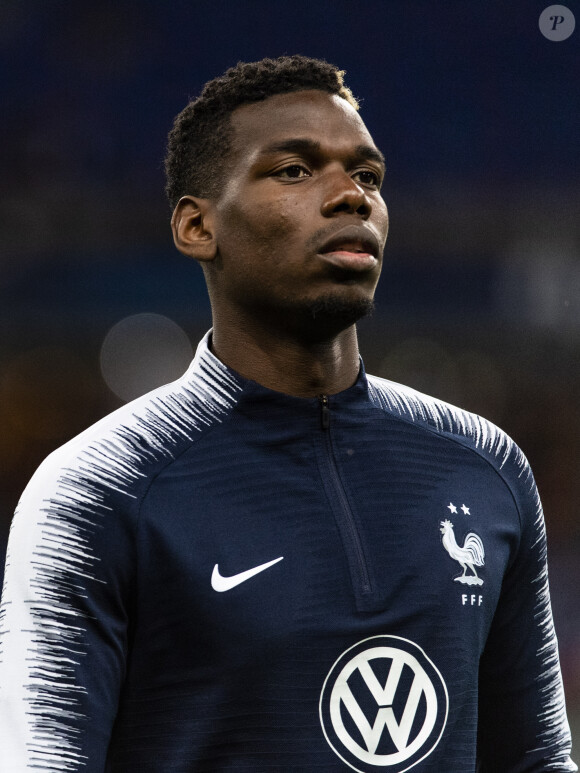 Paul Pogba lors du match de ligue des nations opposant la France à l'Allemagne au stade de France à Saint-Denis, Seine Saint-Denis, France, le 16 octobre 2018. La France a gagné 2-1. © Pierre Perusseau/Bestimage