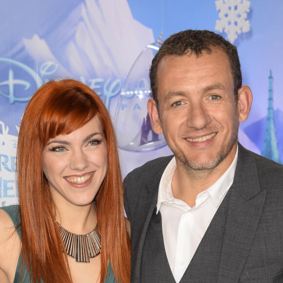 Anaïs Delva et Dany Boon - Edition 2013 du Noël Enchanté de Disneyland Paris, le 9 novembre 2013.