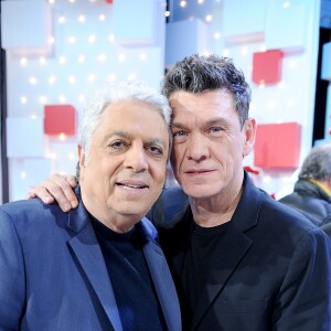 Exclusif - Enrico Macias et Marc Lavoine - Enregistrement de l'émission "Vivement Dimanche" présentée par M.Drucker et diffusée le 24 novembre 2019 sur France 2. Le 9 novembre 2019 © Guillaume Gaffiot / Bestimage