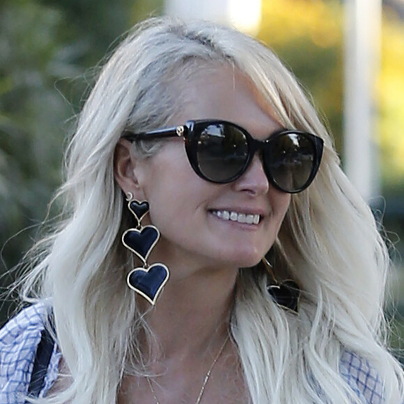 Laeticia Hallyday à Los Angeles le 17 novembre 2019.