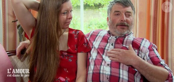 Isabelle et Didier - "L'amour est dans le pré 2019" sur M6, le 25 novembre 2019.