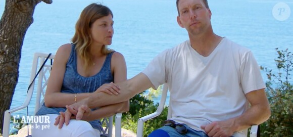 Catherine et François - "L'amour est dans le pré 2019" sur M6, le 25 novembre 2019.