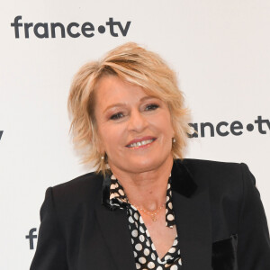 Sophie Davant - Conférence de presse du Téléthon 2019 dans les locaux de France Télévision à Paris le 4 novembre 2019. © Coadic Guirec/bestimage