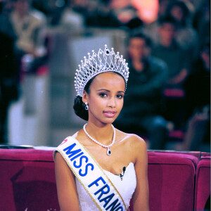 Miss France 2000 Sonia Rolland dans Vivement dimanche, le 17 décembre 1999