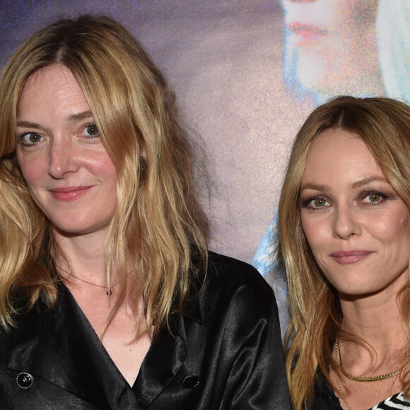 Kate Moran et Vanessa Paradis - Avant-première du film "Un couteau dans le coeur" à la cinémathèque à Paris le 18 juin 2018. © Veeren-CVS/Bestimage