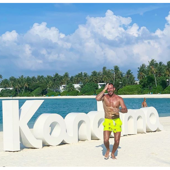 Julien Bert en vacances aux Maldives - Instagram, 7 mars 2019