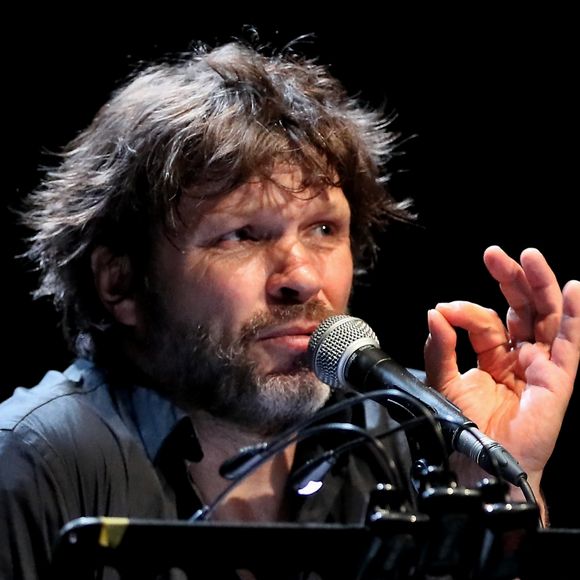 Exclusif - Bertrand Cantat (ex-membre du groupe "Noir Désir" et actuel membre du groupe "Détroit") fait une pause dans sa carrière musicale et se lance dans une tournée de lecture de textes poétiques avec deux musiciens autour de lui. Cenon, le 22 septembre 2016. © Patrick Bernard/ Bestimage