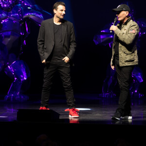 Exclusif - Richard Orlinski, Laurent Baffie - Spectacle de Richard Orlinski "Tête de Kong !" à l'Olympia à Paris le 17 juin 2019. © Cyril Moreau-Tiziano Da Silva/Bestimage