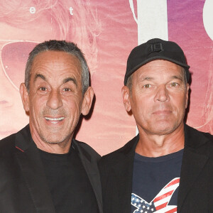 Thierry Ardisson et Laurent Baffie - Première du film "Guy" au cinéma Gaumont-Opéra à Paris le 28 aout 2018. © Coadic Guirec/Bestimage 28/08/2018 - Paris