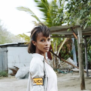 Exclusif - Sonia Rolland en mai 2019 sur le tournage de la série "Tropiques criminels" en Martinique, dont la diffusion a débuté le 22 novembre sur France 2. © Sylvie Castioni / Bestimage