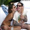 Kaia Gerber et son petit ami Pete Davidson profitent d'un après-midi détente à Miami, le 23 novembre 2019.