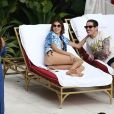 Kaia Gerber et son petit ami Pete Davidson profitent d'un après-midi détente à Miami, le 23 novembre 2019.