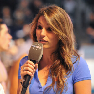 Laury Thilleman lors des championnats de France de natation, à Dunkerque, le 19 mars 2012