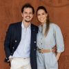 Laury Thilleman (Miss France 2011) et son compagnon le chef cuisinier Juan Arbelaez au village lors des internationaux de tennis de Roland Garros à Paris, France, le 1 juin 2019. © Jacovides-Moreau/Bestimage