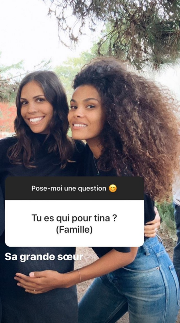 Tina et sa soeur Kassy Kunakey sur Instagram, le 24 novembre 2019.