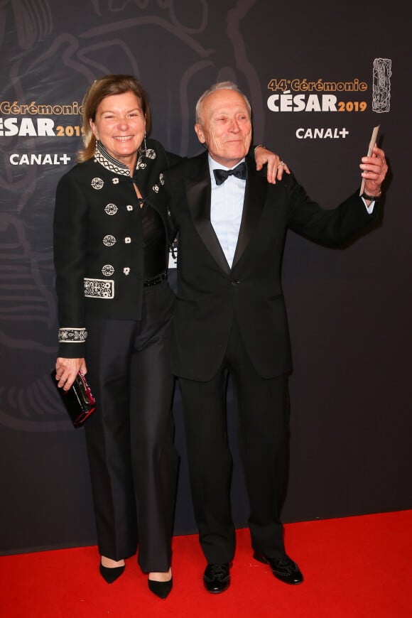 Jérome Seydoux et sa femme Sophie - Photocall de la 44ème cérémonie des César à la salle Pleyel à Paris. Le 22 février 2019 © Borde-Jacovides / Bestimage