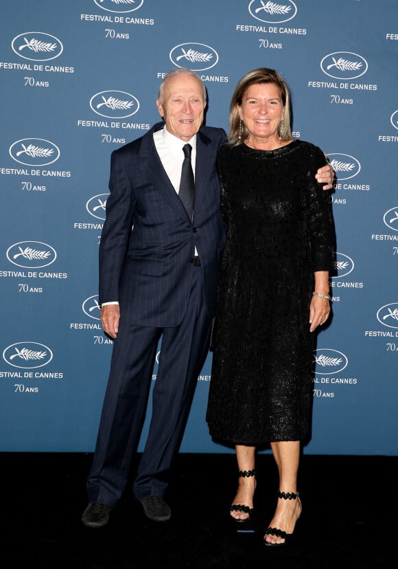 Jérome Seydoux et sa femme Sophie - Soirée à l'occasion des 70 ans du tout premier festival de Cannes à l'école des Beaux Arts à Paris, le 20 Septembre 2016. © Dominique Jacovides/Bestimage