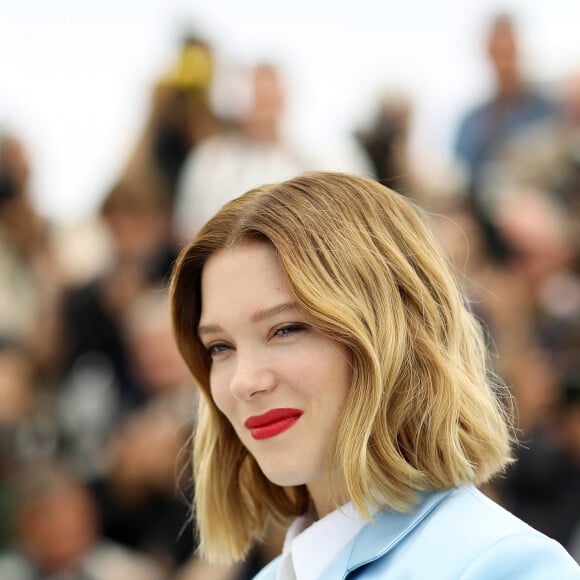 Léa Seydoux au photocall du film "Roubaix, une lumière (Oh mercy!)" lors du 72ème Festival International du film de Cannes, France, le 23 mai 2019. © Jacovides-Moreau/Bestimage