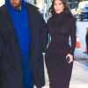 Kim Kardashian, son mari Kanye West, sa mère Kris Jenner et son compagnon Corey Gamble ont été aperçus dans les rues de New York, le 6 novembre 2019.