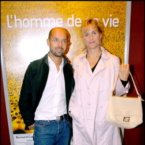 Maurice Barthélemy et Judith Godrèche lors de l'avant-première du film "L'homme de sa vie", à Paris, le 3 octobre 2006.
