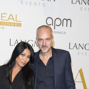 Anggun et son compagnon Christian Kretschmar - "Couture Ball by Langman Events" au Mona Bismarck American Center à Paris , le 26 janvier 2018. © Pierre Perusseau/Bestimage26/01/2018 - Paris