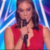 Emi Vauthey lors de la demi-finale d'"Incroyable talent 2019", le 3 décembre, sur M6