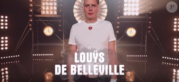 Louÿs de Belleville lors de la demi-finale d'"Incroyable talent 2019", le 3 décembre, sur M6
