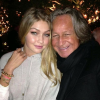 Mohamed Hadid et sa fille Gigi Hadid. Octobre 2017.
