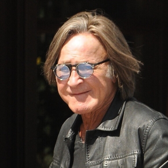 Mohamed Hadid est allé déjeuner au restaurant Il Pastaio dans le quartier de Beverly Hills à Los Angeles, le 9 septembre 2019  Mohamed Hadid heads to lunch at his favorite place Il Pastaio in Beverly Hills, 9th september 201909/09/2019 - Los Angeles