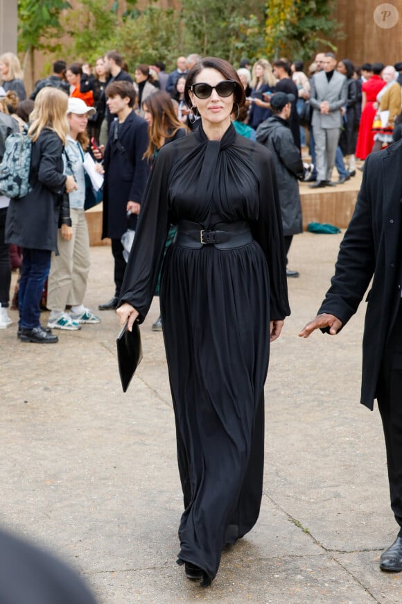 Monica Bellucci - Arrivées au défilé Christian Dior PAP femme printemps/été 2020 lors de la fashion week de Paris le 24 septembre 2019 © Christophe Clovis / Vereen / Bestimage