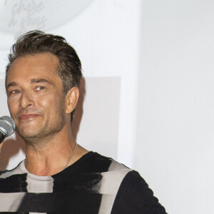 David Hallyday reçoit son disque de platine à la seine musicale à Paris le 25 juin 2019. © Pierre Perusseau/Bestimage