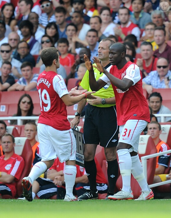 Benik Afobe lors du match Arsenal-New York Red Bulls le 31 juillet 2011. 