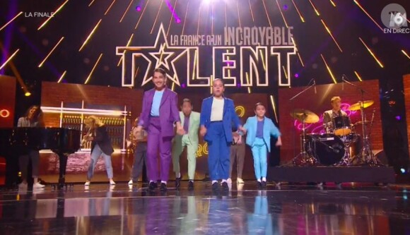Booboo Beproud lors de la finale d'"Incroyable talent 2019", le 10 décembre, sur M6