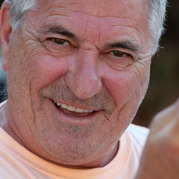 Exclusif - Rencontre avec Jean-Marie Bigard sur le port de à Port Grimaud, le 21 juillet 2018.