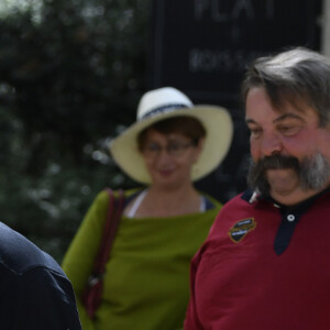 Exclusif - Jean-Marie Bigard - Tournoi de pétanque des Toques Blanches Internationales au Jardin du Luxembourg à Paris le 10 septembre 2018.