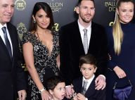 Lionel Messi décroche son 6e Ballon d'or en famille, ses fils chahutent